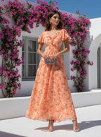 Marcia Elves - vestido longo
