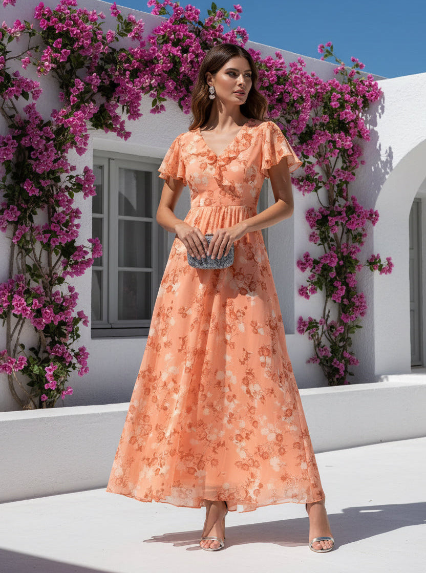 Marcia Elves - vestido longo
