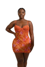 Lucy Flower - vestido curto