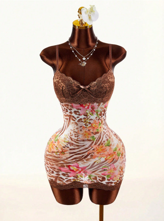 Lucy Flower - vestido curto