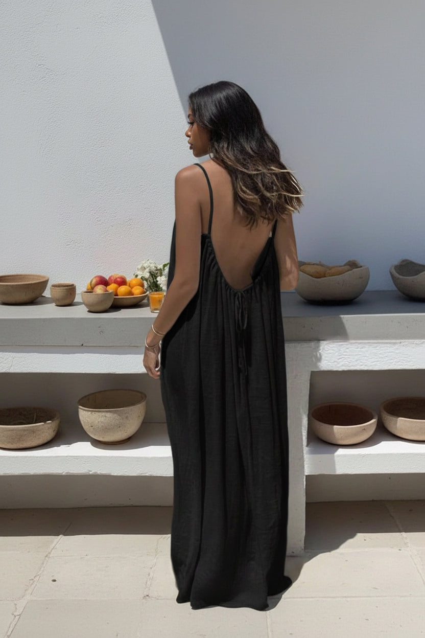 Cristina Meloni - vestido longo