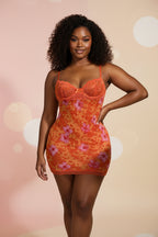 Lucy Flower - vestido curto