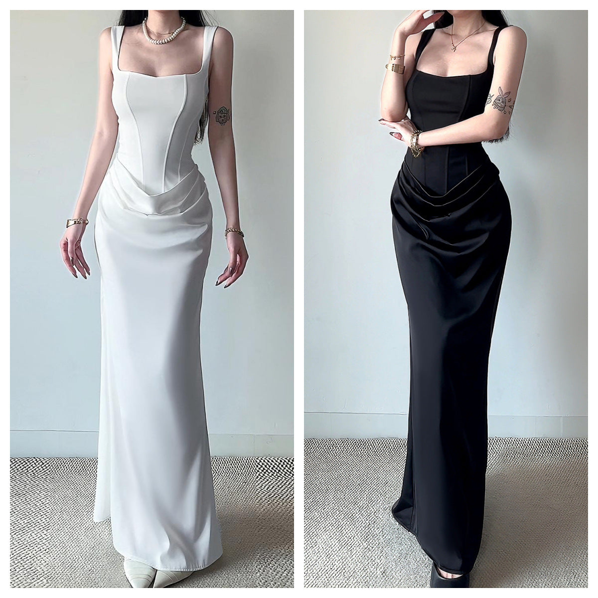 Sleev eless Back Bodyco