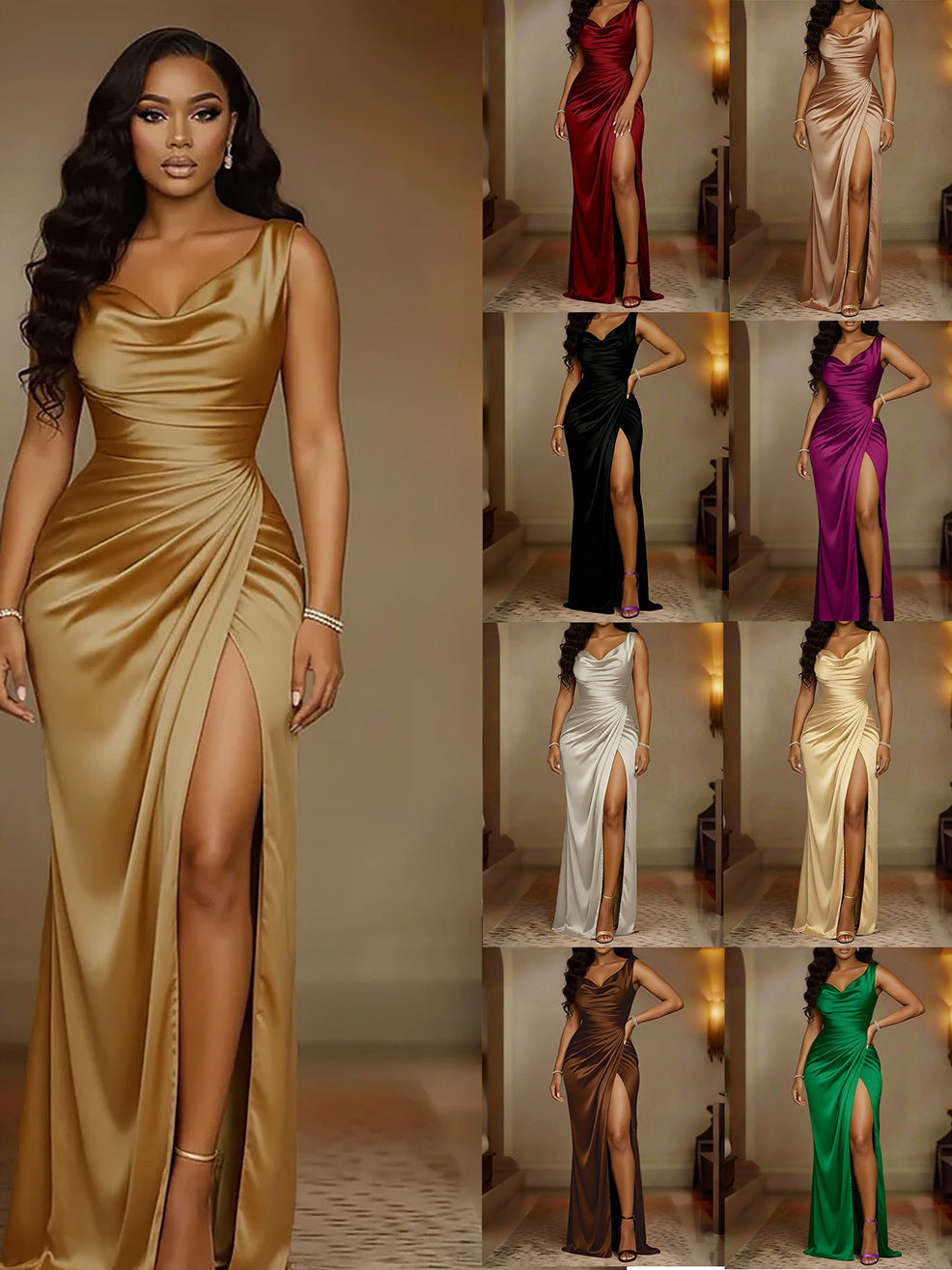 Fernada Pilha - vestido longo