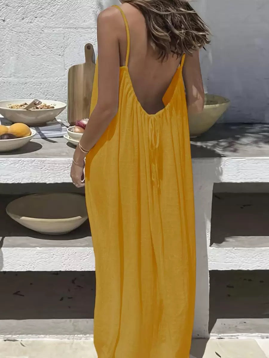 Cristina Meloni - vestido longo