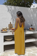 Cristina Meloni - vestido longo